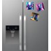 Square Fridge Photo Magnet 2.5 x 2.5 inch (63.5x63.5mm)