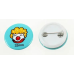 Round Pinback Button Badge 1 inch, 1.25 inch, 1.5 inch, 1.75 inch, 2 inch, 2.2 inch, 2.28 inch, 3 inch, 4 inch (PLASTIC or METAL BACK)