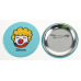 Round Pinback Button Badge 1 inch, 1.25 inch, 1.5 inch, 1.75 inch, 2 inch, 2.2 inch, 2.28 inch, 3 inch, 4 inch (PLASTIC or METAL BACK)